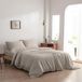 Boomba Bamboo® Bamboe dekbedovertrek Soft Taupe beige 200x200 cm