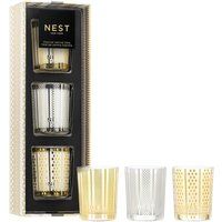 NEST NEW YORK Holiday, Birchwood Pine & Winter Chai Votive Trio Set
