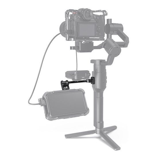 SmallRig 2889 Adjustable Monitor Mount - For DJI RONIN-S/RONIN-SC & ZHIYUN CRANE 3/CRANE 3S/WEEBILL-S & MOZA AirCross 2 Gimbals