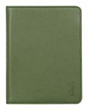 RHODIA 212003C - Blokmapje en Documentenmap N°12 Salie - Voor Notitieblokken of Notitieboeken Formaat B7 (8,5 x 12 cm) - Premium Italiaans Imitatieleer - Collectie