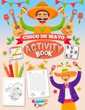 Cinco de Mayo Activity Book for Adults