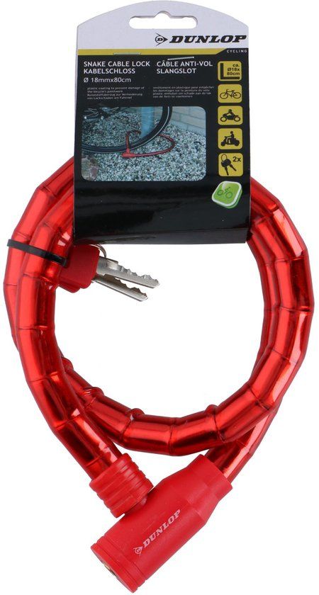 Dunlop Kabelslot 800 X 18 Mm Zwart
