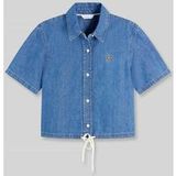 TOMMY HILFIGER Blouse blauw denim