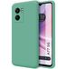 Ultrazachte OPPO Ultrazachte vloeibare siliconen hoes voor OPPO A77 5G, groen
