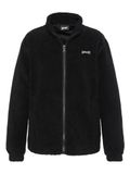 Schott NYC Fleece jas zwart
