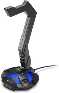 Sharkoon X-Rest 7.1 Headset Stand - Black