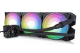 Alphacool Pro Aurora 420 CPU Liquid Cooling Kit 14 cm Black, White