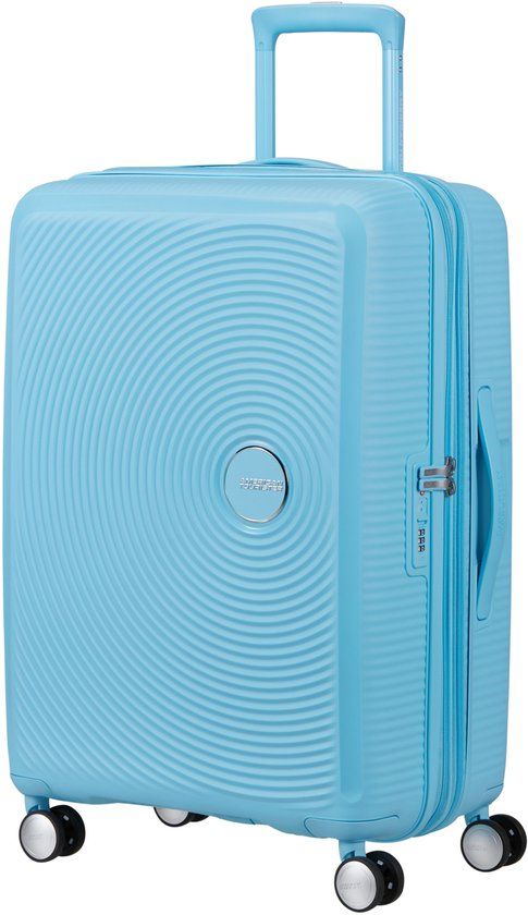 American Tourister Soundbox spinner 67/24 TSA uitbreidbaar Blueberry Fizz