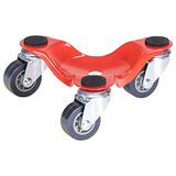 WAGNER Transport dolly MM 1193 I met 3 zwenkwielen I 16 x 16 cm - voor volumineuze lasten & verhuizingen I draagvermogen 60 kg I antislip pads I wendbaar I flexibel inzetbaar - 20119301