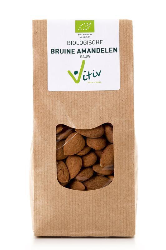 Vitiv Amandelen met vlies 500g