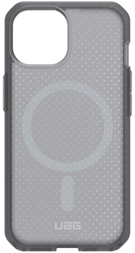 Urban Armor Gear UAG Dot Case geschikt voor MagSafe geschikt voor iPhone 17e / 16e / 15 / 14 / 13 - Ash