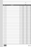 EDIPRO E6246 100 flipcharts 3 kolommen 4 gaten 30 x 23