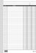 EDIPRO E6246 100 flipcharts 3 kolommen 4 gaten 30 x 23