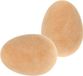 Duckiez Faux bouncing egg - 5x - rubber - brown - bouncing ball gag eggs