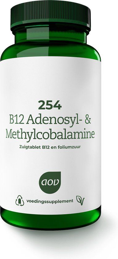 AOV 254 B12 Adenosyl- & Methylcobalamine - 120 zuigtabletten