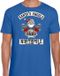 Bellatio Decorations Shoppartners Bv Fout Kerstshirt / Kerst t-shirt Santas angels Northpole blauw voor heren - Kerstkleding / Christmas outfit XL