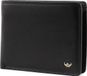 Golden Head Leren portemonnee Polo RFID Protect Scheintasche 1339 Schwarz zwart