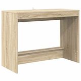 vidaXL Bureau Sonoma Eiken Bewerkt Hout 100 x 45 x 75 cm