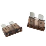 5 SeKi 5 stuks platte zekeringen ATO standaard 7,5 A bruin 19 mm 32 V/DC voor boot caravan