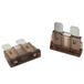 5 SeKi 5 stuks platte zekeringen ATO standaard 7,5 A bruin 19 mm 32 V/DC voor boot caravan