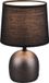 BES LED Trion Zikkom Tafellamp - E14 - Rond - Antiek Nikkel - Keramiek - 26cm