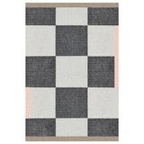 Mette Ditmer Square 55x80 cm Czarno-biały dywan odpowiedni do prania