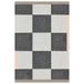 Mette Ditmer Square 55x80 cm Czarno-biały dywan odpowiedni do prania