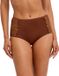 FALKE Delicate Touch Mid Waist Slipjes Dames Bruin XS