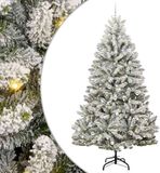 vidaXL Kunstkerstboom 270 cm 300 LED's Warmwit PVC en Staal