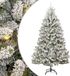 vidaXL Kunstkerstboom 270 cm 300 LED's Warmwit PVC en Staal