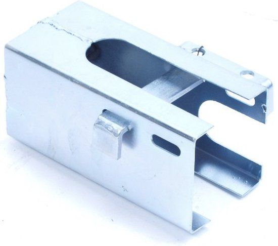 Huismerk Bol Overdekslot koker model zilver