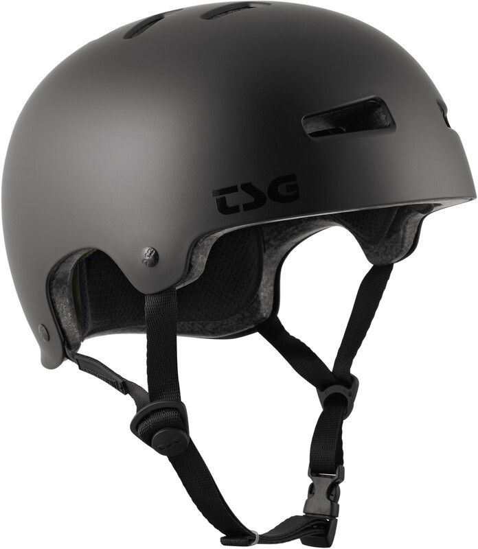 TSG Evolution Solid Color Helm - Zwart - 2023 Model - EAN: 7640454289793