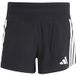 adidas Adizero Gel 3in Hardloopshorts Heren-Zwart,Wit, Maat XL