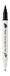 Pentel Brush Sign Pen Twin SESW30C viltstift, 2 penseelachtige punten, zwart (1 stuk)