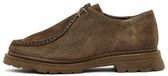 DERIMOD Taupe Suede Leather Women's Shoes Size 37