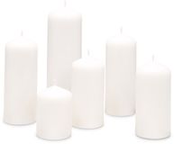 Bolsius Gladde Stompkaarsen - Wit - 6 Stuks