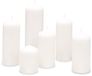 Bolsius Gladde Stompkaarsen - Wit - 6 Stuks