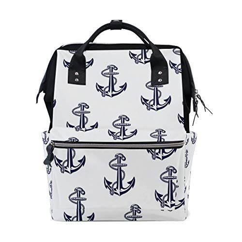 MONTOJ Cool Anker Patroon canvas Reistas Campus Rugzak - 5701637647778