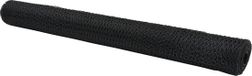 vidaXL Hexagon Hek 1,2 x 50 m PVC Grijs