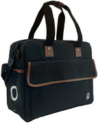 WILLEX Shopper Metropolis Zwart/Bruin 15L