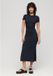 Superdry Midi T-shirtjurk Dames Eclipse Navy