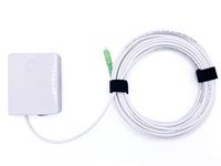 Elfcam® - 50 m glasvezelkabel SC/APC naar SC/APC Simplex Singlemode