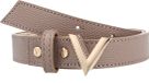 VALENTINO Riem Divina Belt W110 Taupe / Oro Bruine