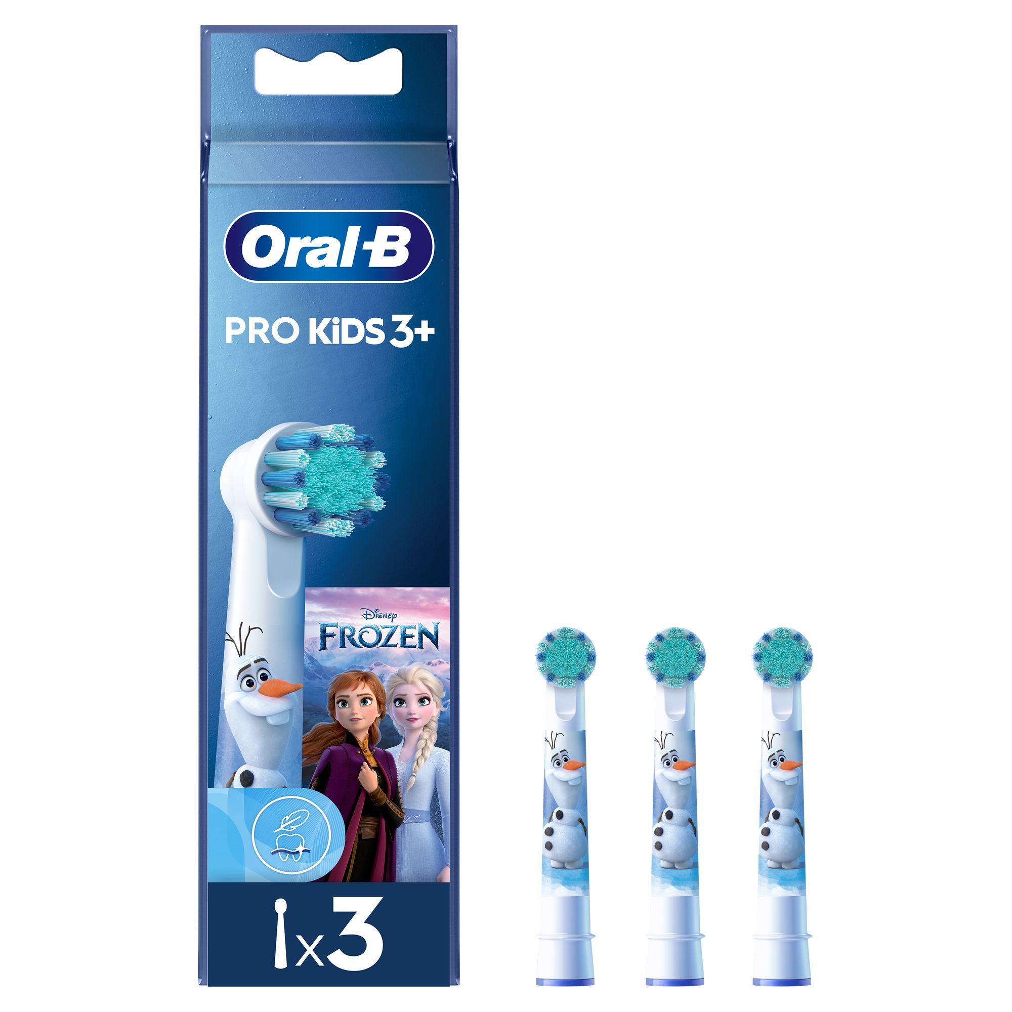 Oral-B Pro Kids Frozen Opzetborstels - 3 stuks