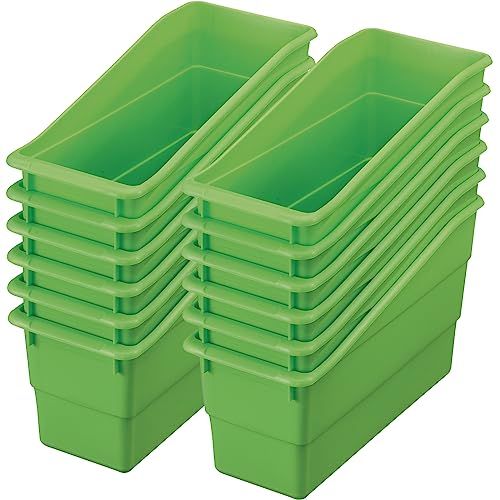 Echt goed spul 666010GRN duurzaam boek en bindmiddel houders - 12 Pack