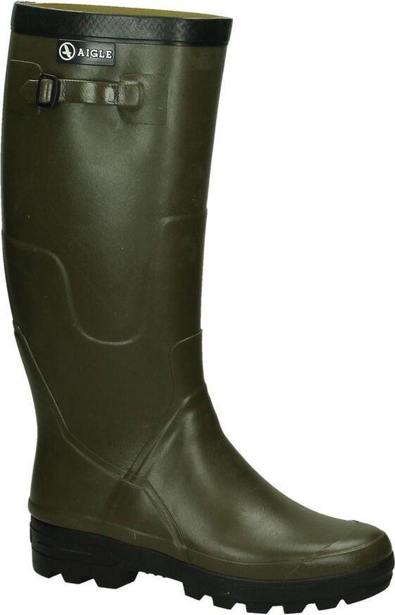 AIGLE Kaki Regenlaarzen Dames 44 - Groen - 3246575482682