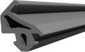 DQ-PP Joint de cadre, Noir, 15 m, S-1155