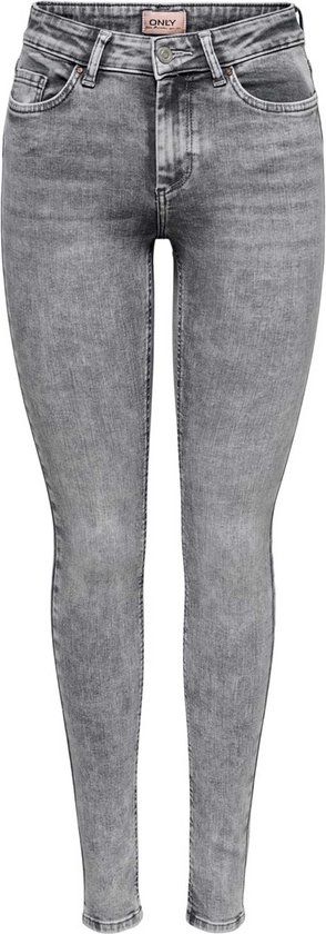 ONLY ONLBLUSH MID SK TAI918 Skinny Jeans - Light Grey Denim