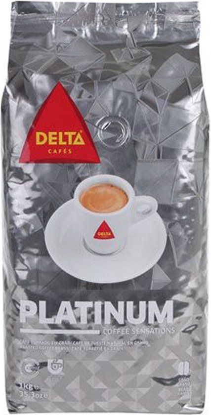 Delta Platinum Koffiebonen 1000 g