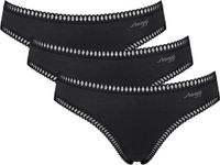 Sloggi Women GO Crush Mini (3-pack) - dames slip - zwart